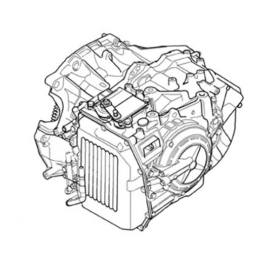 АКПП TF-81SC для Ford Mondeo '07-'15 ДВС (SEBA) контрактная (6 ступ. 2WD)