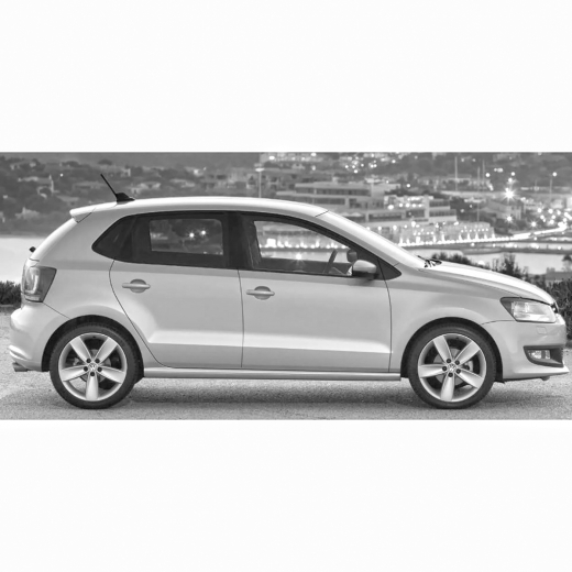 Дверь задняя правая Volkswagen Polo 5HB '09-'18 контрактная