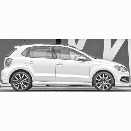 Дверь задняя правая Volkswagen Polo 5HB '09-'18 контрактная