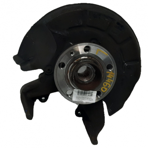 Ступица передняя Volkswagen Polo '09-'19/ Skoda Fabia '07-'15/ Rapid '14-'19/ Audi A1 '10-'16 2WD 5x100 (ABS) левая контрактная со скобой суппорта