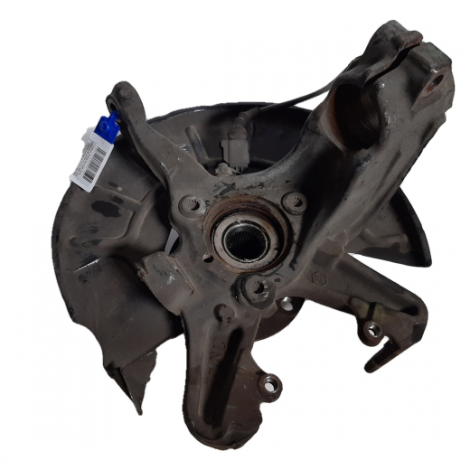 Ступица передняя Skoda Octavia '04-'13/ Yeti '09-'18 2WD 5*112 (ABS) левая контрактная со скобой суппорта