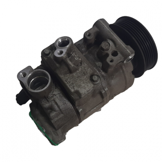 Компрессор кондиционера Volkswagen Passat '00-'05/ Audi A6 '04-'10/ A4 '04-'15 (ALT, BNA, BRE, BRF, ALZ, BFB, BPW, BGB, BWE, BUL, CABA, CDHA, CADA, CAEB, CDNC, CAGA, CJCC) контрактный