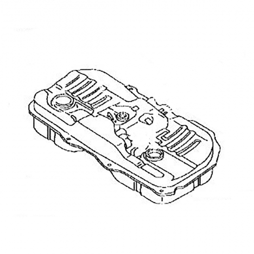 Топливный бак (бензобак) Mazda Capella '97-'02/ Familia '98-'04/ Premacy '99-'05/ Ford Laser Lidea '98-'01/ Ixion '99-'03 (FS-ZE, FS-DE, KL-ZE, ZL-DE, FP-DE) контрактный