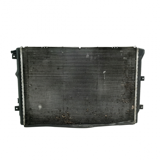 Радиатор охлаждения Volkswagen Sharan '10-'25/ Tiguan '08-'17 (CFFB, CFGB, CFFE, CAVA, CNWB, CTHA, CCZ, BWK, CAW, CCTA, CCTB, CAXA, CBBB, CBAB) DSG, AMT/DSG контрактный в сборе