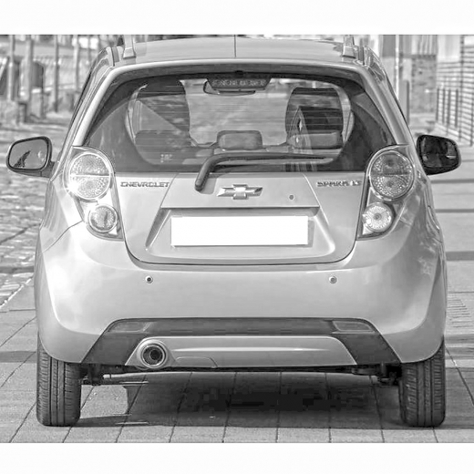 Дверь багажника Chevrolet Spark '10-'25/ Spark '10-'15/ Ravon R2 '16-'18 контрактная