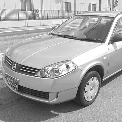 Крыло переднее Nissan Wingroad '01-'06 левое контрактное