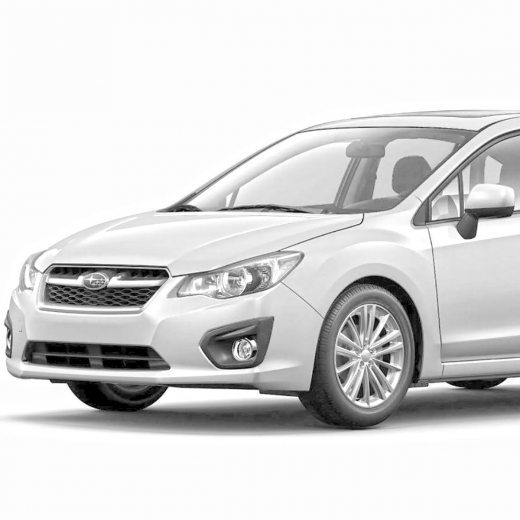 Бампер передний Subaru Impreza '11-'16 контрактный 