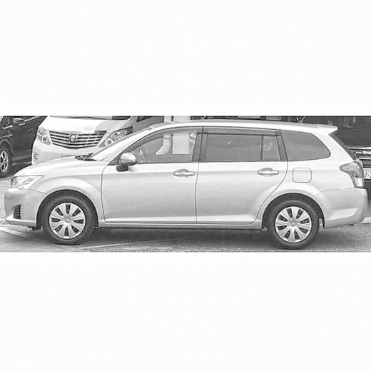 Дверь задняя левая Toyota Fielder '12-'20 контрактная