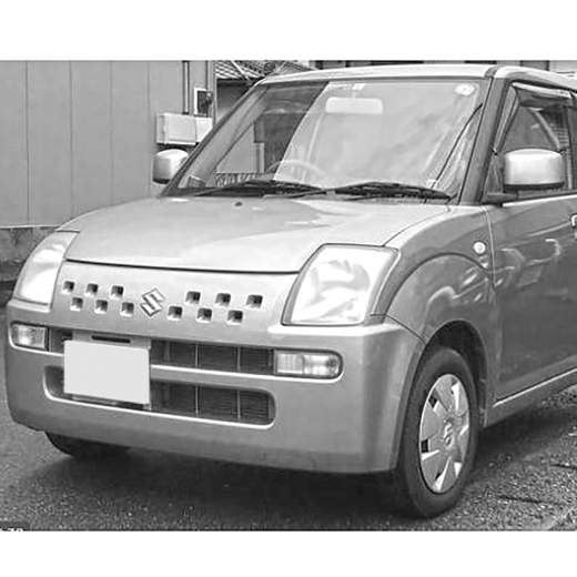 Бампер передний Suzuki Alto '07-'09 под повторитель контрактный