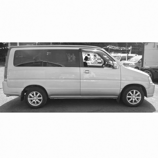 Стекло боковое в кузов Honda Stepwgn '96-'01 заднее правое контрактное