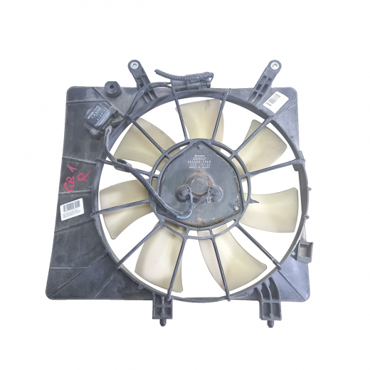 Вентилятор радиатора Honda Mobilio '01-'08/ Partner '06-'10/ Mobilio Spike '02-'08/ Airwave '05-'10 (L15A, L15A VTEC) правый A/C контрактный