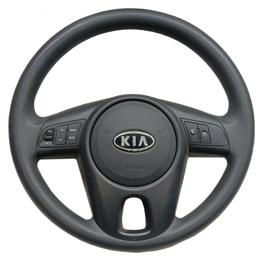 Руль Kia Soul '08-'14 Airbag с пиропатроном (3луча, кнопки) Контрактный