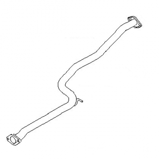 Резонатор/ средняя труба глушителя Nissan Expert '99-'07 (QG18DE) 2WD  Контрактный