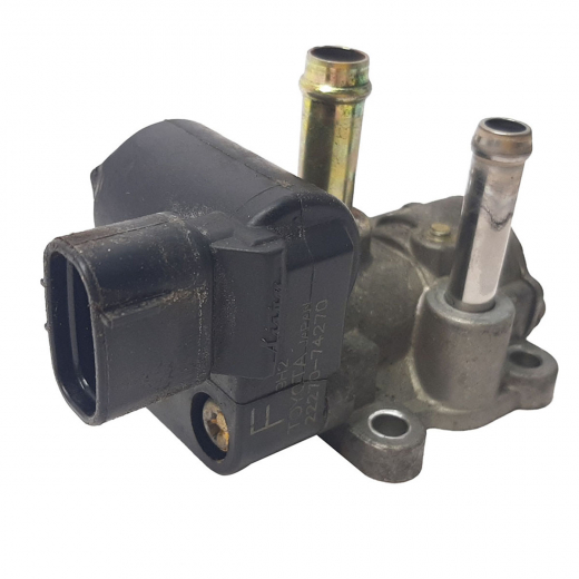 Клапан холостого хода Toyota Vista/ Camry '96-'98/ Corona Premio/ Caldina '96-'96/ Liteace Noah/ Townace Noah '96-'01/ Chaser '97-'99/ Curren/ Celica/ ED/ Exiv '96-'98/ Gaia '98-'02/ Ipsum '96-'01/ Nadia '98-'02/ Rav4 '97-'00/ Picnic '96-'01 (4S-FE, 3S-FE)  Контрактный 
