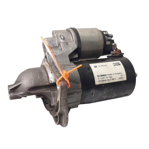 Стартер двигателя Opel/ Chevrolet A14NEL, LUJ A14NET, Z12XEP, LDD A14XEL, LDD A14XER, Z16XEP, A12XER контрактный