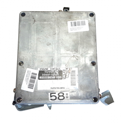 Компьютер двигателя Toyota Vitz '99-'01/ Platz '99-'01 (1SZ-FE) 2WD MT контрактный 89661-52580