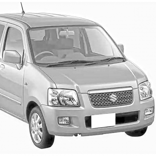 Решетка радиатора Suzuki Wagon R Solio (1.3L) '05-'11 контрактная