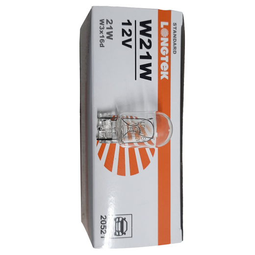 Лампа галоген белый W21W 20521 Standard Longtek