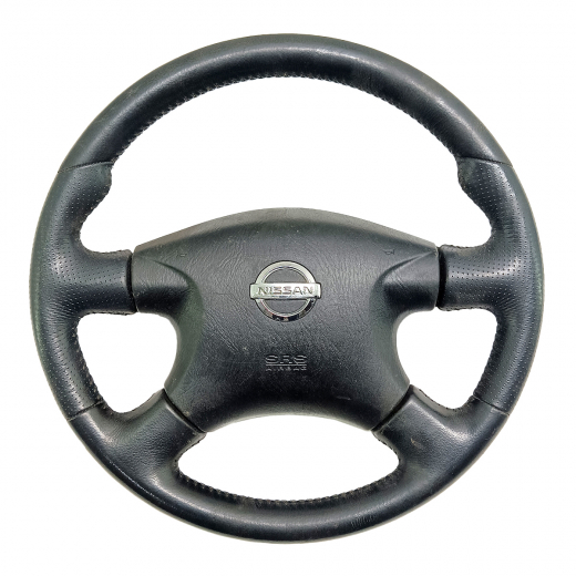 Руль Nissan Liberty '01-'02 Airbag (4 луча, кожа) контрактный