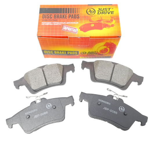 Колодки тормозные задние Just Drive JBP0086 дисковые