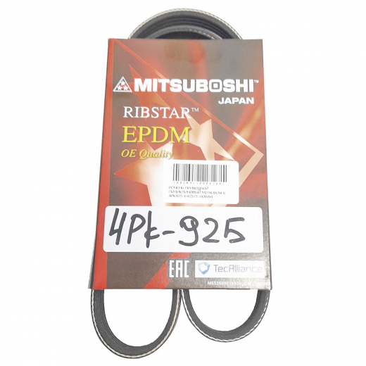 Ремень приводной поликлиновый (4x925мм.) Mitsuboshi 4PK925
