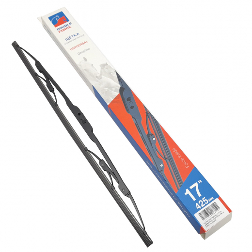 Щетка стеклоочистителя каркасная (425 мм.) DOUBLE FORCE DFM17