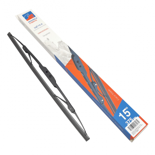 Щетка стеклоочистителя каркасная (375 мм.) DOUBLE FORCE DFM15