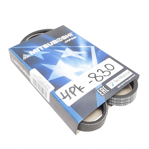 Ремень приводной поликлиновый (4x830мм.) Mitsuboshi 4PK830