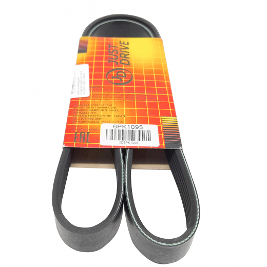 Ремень приводной поликлиновый (6x1095мм.) Just Drive 6PK1095