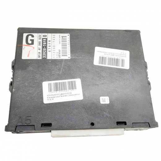 Компьютер двигателя Suzuki Wagon R Solio '00-'04/ Solio '04-'11 (M13A) 2WD AT контрактный 3392078FR0