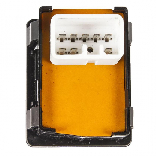 Кнопка регулировки зеркал Toyota Liteace Noah '96-'01/ Corolla '95-'00/ Caldina '96-'99/ Carina '96-'01/ Sprinter Carib '95-'02/ Corolla II '94-'99/ Corsa '94-'99/ Cynos '95-'99/ Estima '90-'00/ Lucida/ Emina '92-'00/ Hilux Surf '95-'02/ Ipsum '96-'01/ Levin '95-'00/ Townace Noah '96-'01/ Rav4 '94-'00/ Hiace Regius '97-'02/ Spacio '97-'01/ Sprinter '95-'00/ Starlet '96-'99/ Tercel '94-'99/ Trueno '95-'00 Контрактный 01.1996 - 08.1999