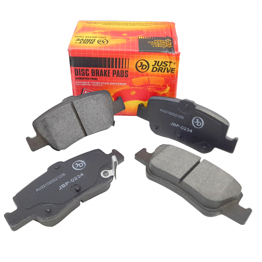 Колодки тормозные задние Just Drive JBP0234 дисковые