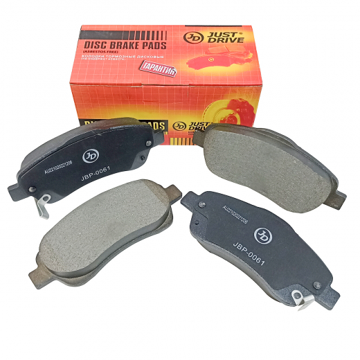 Колодки тормозные передние Just Drive JBP0061 дисковые
