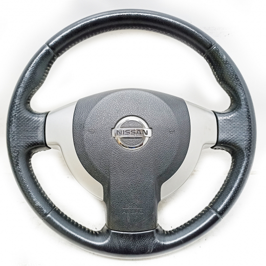 Руль Nissan X-Trail '07-'15 Airbag (3 луча, кожа) контрактный