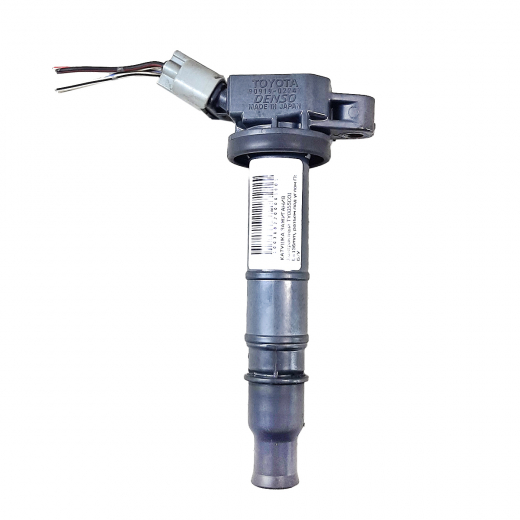 Катушка зажигания Toyota (2AZ-FE, 1AZ-FSE, 2TR-FE, 2AZ-FXE, 1AZ-FE, 2AZ-FSE, 1GR-FE, 1TR-FE) L=156mm, разъем под углом контрактная