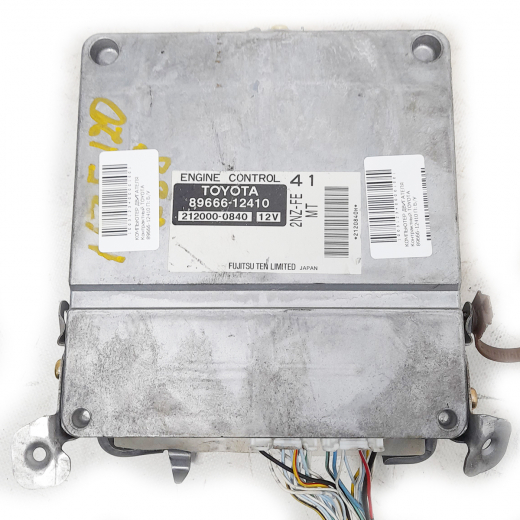 Компьютер двигателя Toyota Corolla '00-'07 (2NZ-FE) 2WD MT контрактный 89666-12410