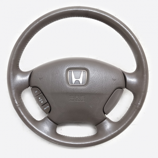 Руль Honda Odyssey / Avancier '99-'03 Airbag (4 луча, кожа. кнопки) контрактный