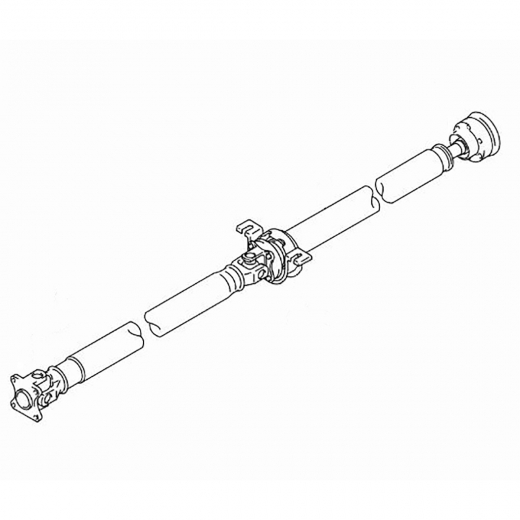 Карданный вал Suzuki Ignis '03-'07/ Chevrolet Cruze '01-'08/ Swift '00-'05 (M13A) 4WD задний контрактный