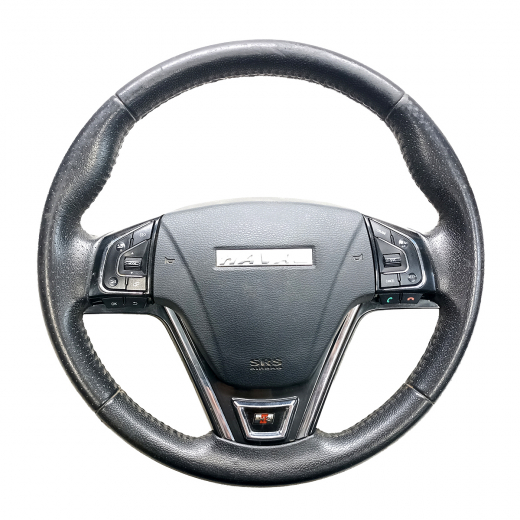 Руль Haval H2 '15-'20 Airbag (3 луча, кожа, кнопки) контрактный