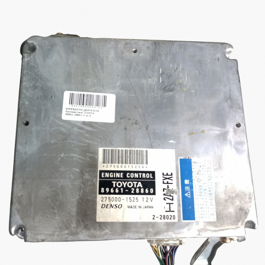 Компьютер двигателя Toyota Estima '99-'06 (2AZ-FXE) 4WD CVT контрактный 89661-28861