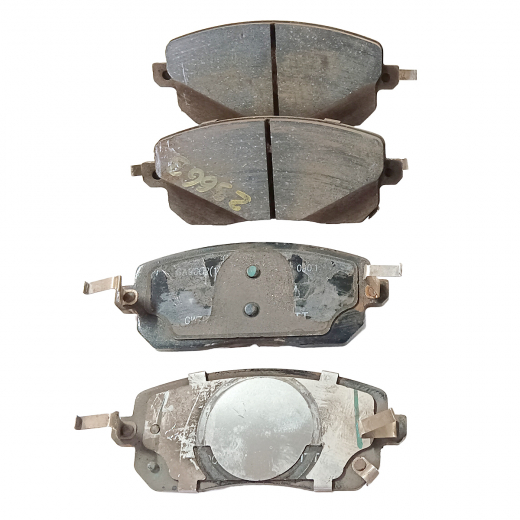 Колодки тормозные передние контрактные PN-6025 дисковые