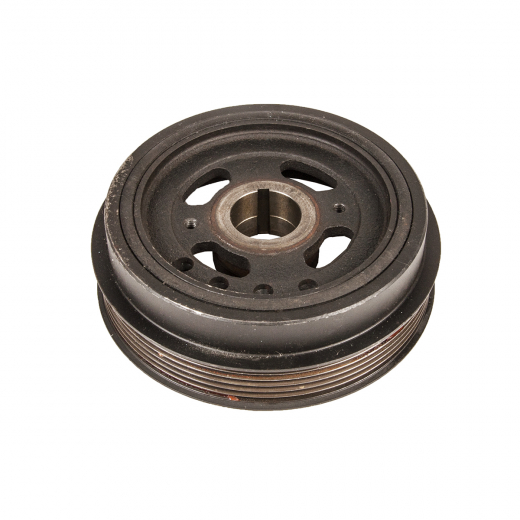 Шкив коленвала Nissan Wingroad '99-'06/ Avenir '98-'05/ Bassara '99-'03/ Bluebird Sylphy '00-'06/ Liberty '98-'05/ Murano '02-'16/ Presage '98-'09/ Primera '01-'07/ Serena '99-'05/ Teana '03-'14/ X-Trail '00-'15/ Renault Koleos '08-'16 (QR20DE, QR25DE, QR20DD, QR25DD, 2TR)  контрактный
