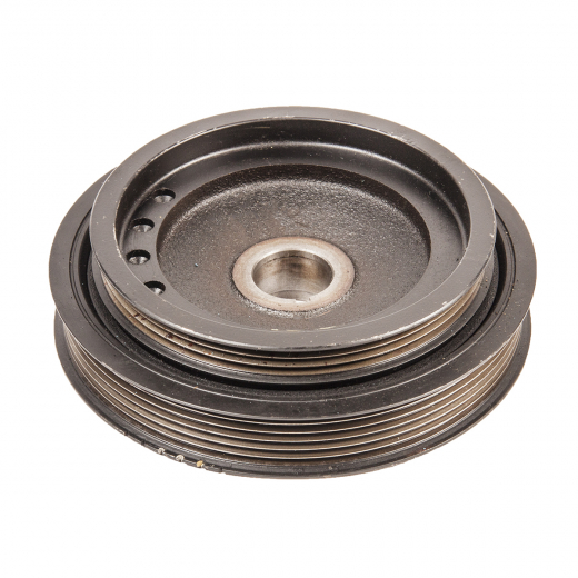 Шкив коленвала Nissan Wingroad '00-'06/ Wingroad '99-'06/ AD '99-'08/ Almera '00-'06/ Avenir '98-'05/ Bluebird '96-'01/ Bluebird '98-'00/ Bluebird Sylphy '00-'06/ Expert '99-'07/ Primera '00-'01/ Primera '98-'00/ Primera '01-'07/ Pulsar '99-'11/ Sunny '98-'04/ Tino '00-'03/ Mazda Familia Van '99-'08 (QG18DE, QG15DE, QG18DD, QG16DE) (6+3 ручья) контрактный
