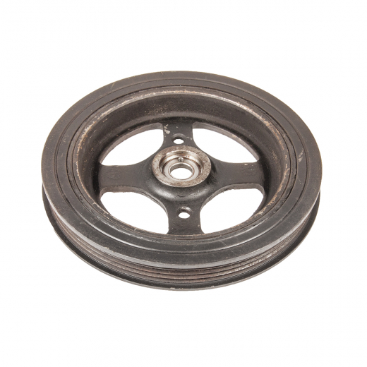 Шкив коленвала Toyota Corolla/ Fielder/ Runx/ Allex '00-'06 2WD/ Axio/ Fielder '06-'17/ Rumion '07-'15/ Spacio '01-'07/ Sienta '03-'15/ Vitz '05-'17/ Spade/ Porte '12-'17/ Ractis '05-'16/ Premio/ Allion '07-'17/ Ist '07-'16/ Auris '06-'17/ Belta '05-'12 (1NZ-FE, 2NZ-FE) (под 1 ремень) контрактный