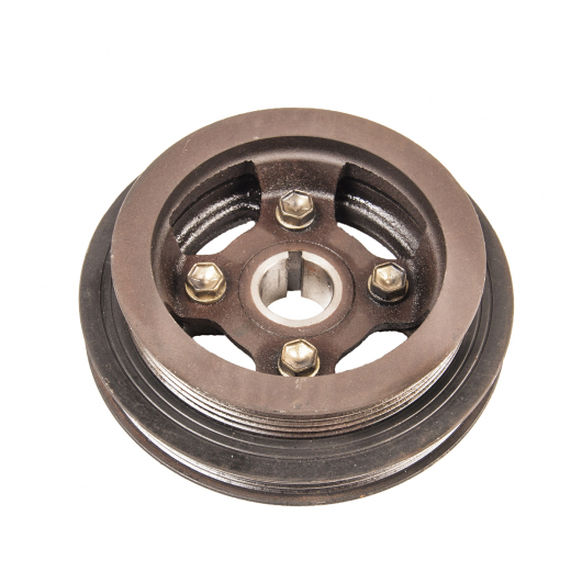 Шкив коленвала Toyota Corolla/ Sprinter '87-'02/ Tercel/ Corsa/ Corolla II '90-'99/ Starlet '89-'99/ Raum '97-'03/ Cynos '91-'99/ Caldina '92-'02 (4E-FE, 5E-FE, 5E-FHE, 4E-FTE, 2E, 3E)  контрактный