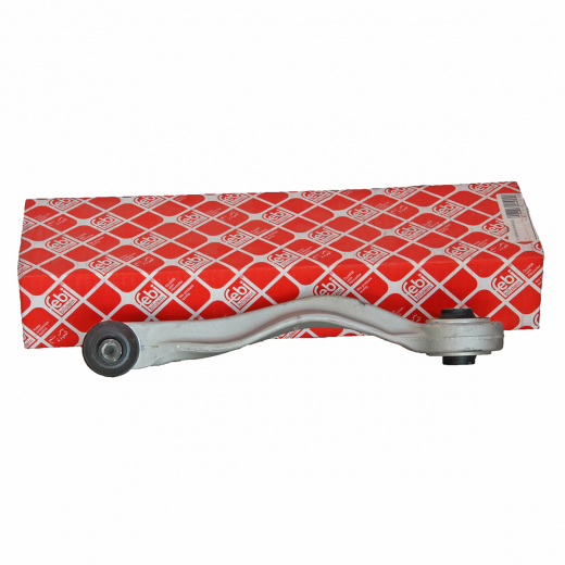 Рычаг передний Audi A4 '94-'04/ A4 '04-'08/ A6 '97-'05/ Volkswagen Passat '96-'05/ Skoda Superb '01-'08 левый верхний кривой (задний) FEBI