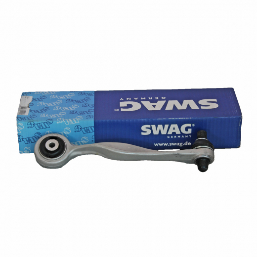 Рычаг передний Audi A4 '94-'04/ A4 '04-'08/ A6 '97-'05/ Volkswagen Passat '96-'05/ Skoda Superb '01-'08 левый верхний кривой (задний) SWAG