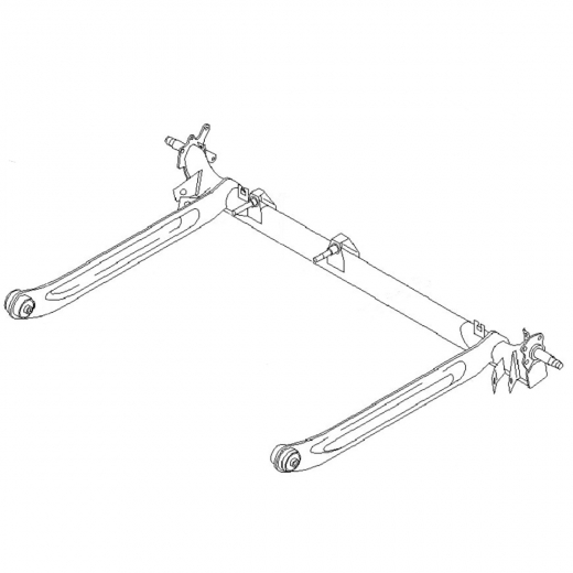 Балка колесная Nissan Bluebird Sylphy '00-'06/ Pulsar '99-'11/ Sunny '98-'04 2WD (без ABS) контрактная