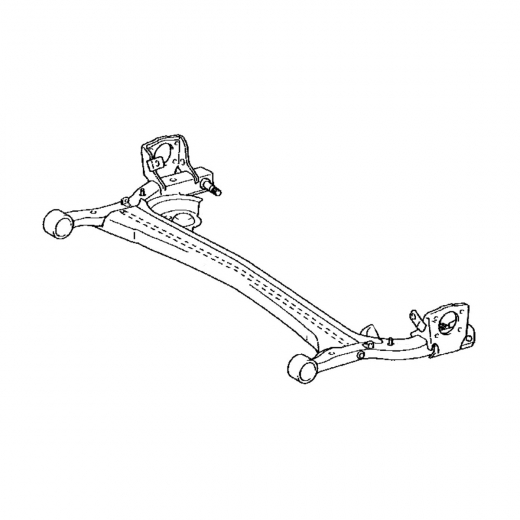 Балка колесная Toyota Vitz '99-'05/ Ist '02-'07/ Yaris '99-'05 2WD (ABS) контрактная