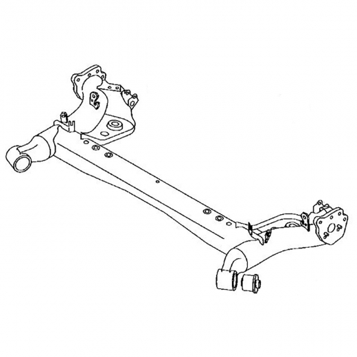 Балка колесная Mazda Demio '07-'14 2WD (ABS) Контрактный